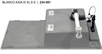 Мойка Blanco AXIA III XL 6 S-F доска стекло клапан-автомат InFino® антрацит preview 3