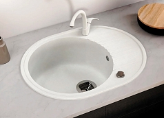 Мойка Tolero Classic R-122 серый-металлик