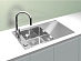 Купить Мойка Alveus Stricto 10R FI нержавеющая сталь матовая, чаша справа preview 2