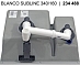 Купить Мойка Blanco SUBLINE 340/160-F отводная арматура InFino® антрацит preview 3