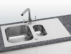 Мойка Alveus Glassix Up 20 белое стекло