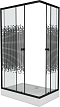 Душевой уголок Niagara NG-012 Q black