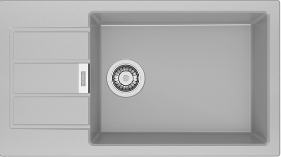 Мойка Franke S2D 611-78 XL/435 серый preview 1