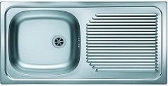Мойка Alveus Basic 60 нержавеющая сталь микротекстура